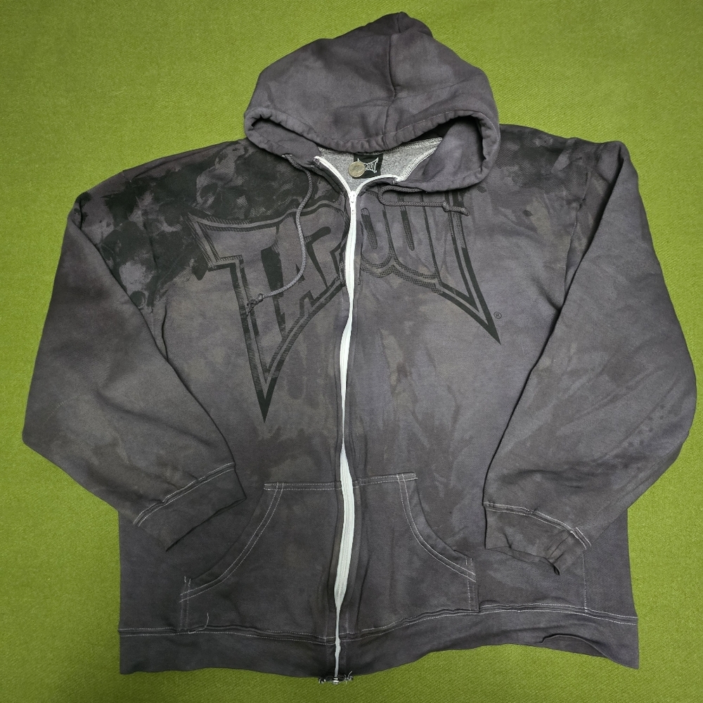 Vintage Tap Out Zip Hoodie